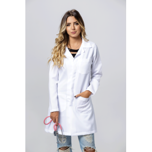 jaleco feminino branco