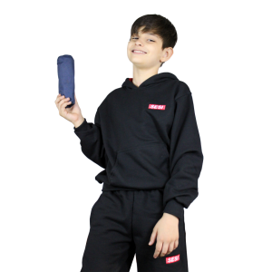 Blusa Moletom SESI Adulto  Bolso lateral com capuz