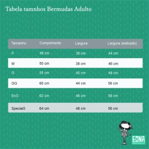 Bermuda Taktel Adulto SESI